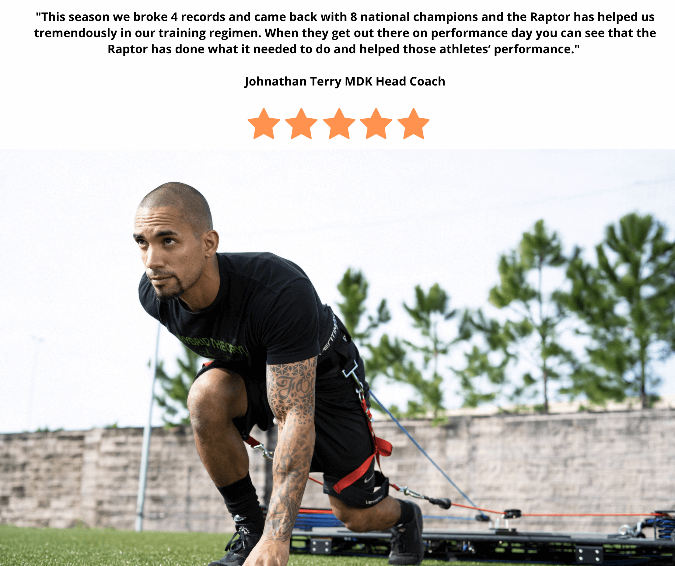 track training equipment